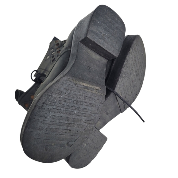 Nasty Gal X Jeffery Campbell Cut Out Pixel Ankle Boots Size 6.5 - Picture 5 of 7